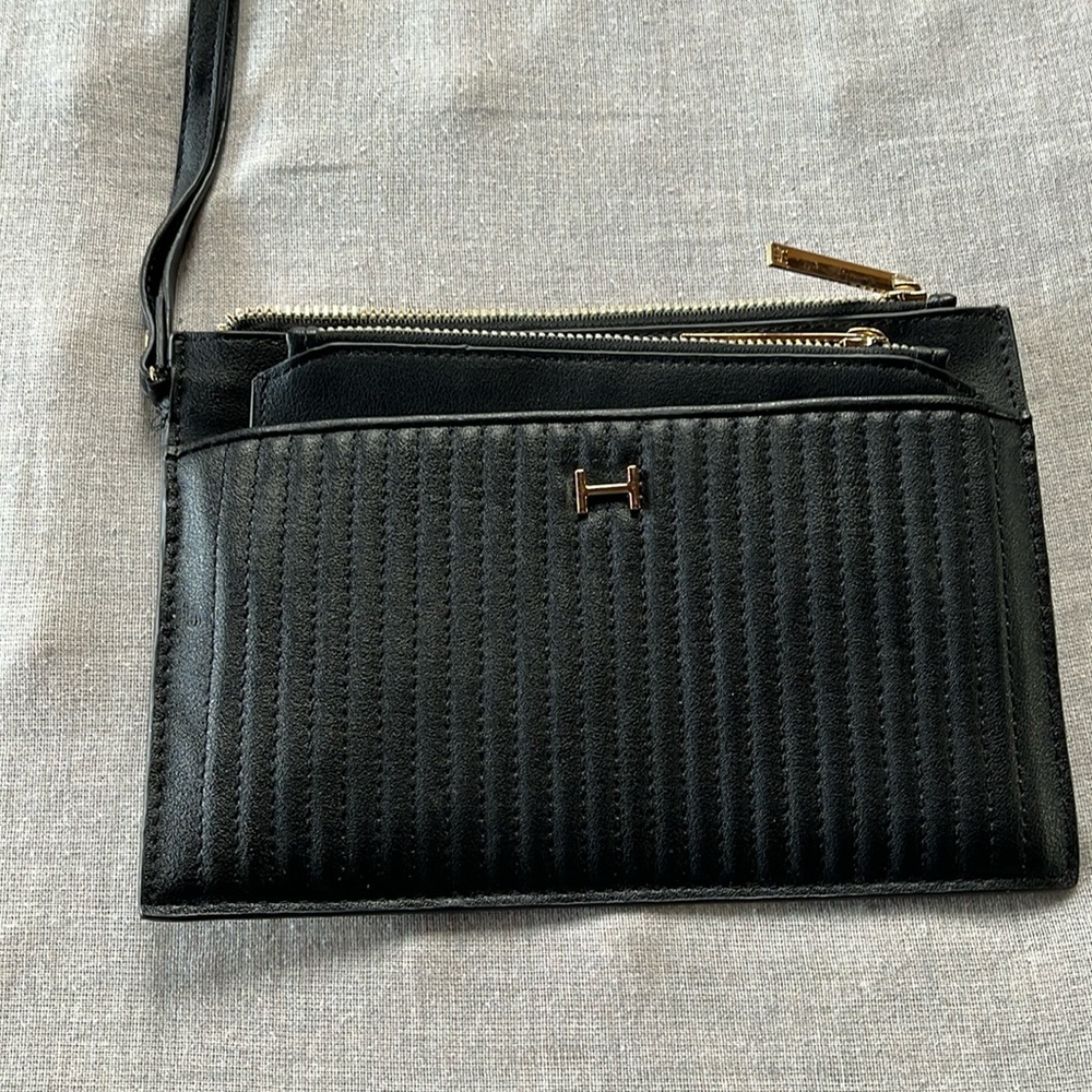Clutch bag black never used
